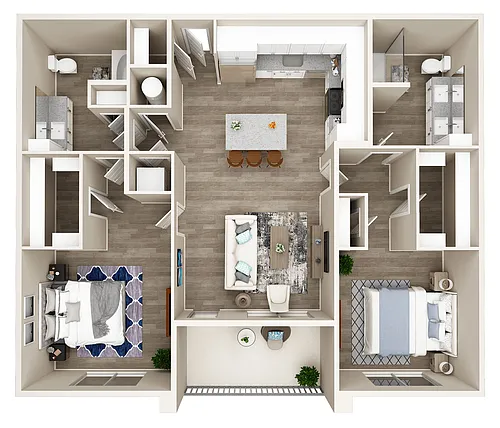 Floor plan B3