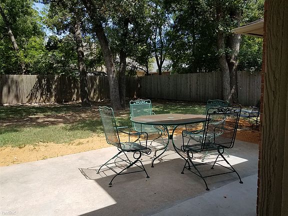 big shaded backyard