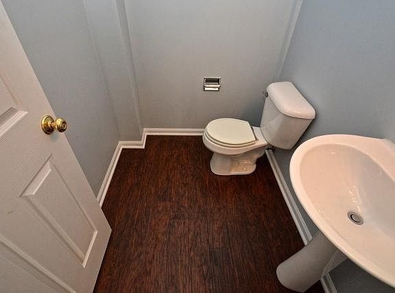 Half Bath on 1st floor