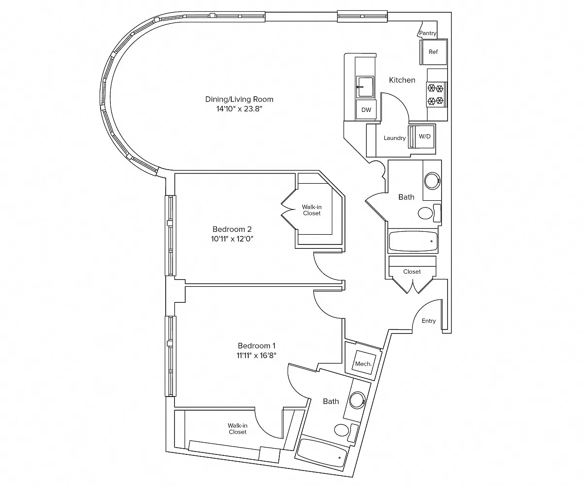 Floor plan B18