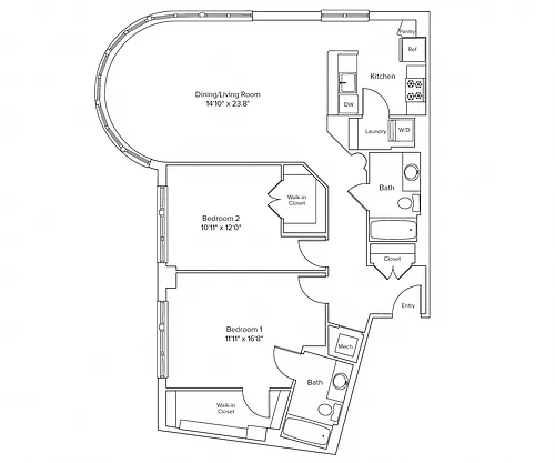 Floor plan B18