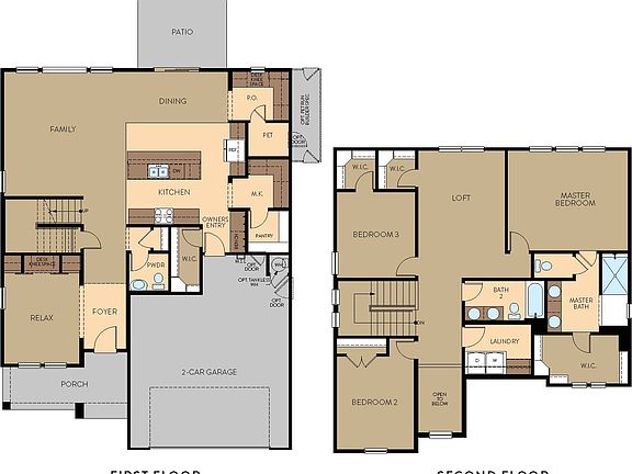 Serenity floorplan 2487- Skybrooke thoughful series
