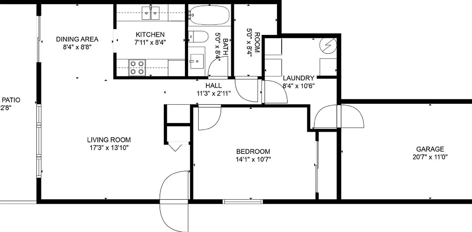 Charming 1 bedroom Corner Unit - Lafayette - Very Central — Photo 3