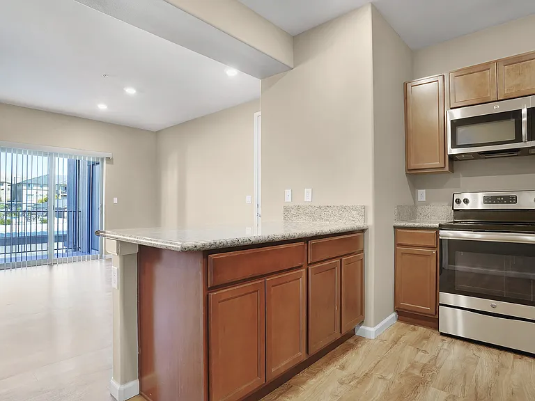 Two-Bedroom Kitchen view