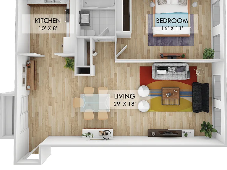 Sheridan Lake - 6401 N Sheridan Rd — Photo 12