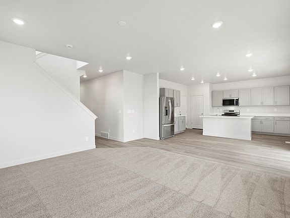 The Brighton floorplan interior image taken at a Meritage Homes Community in Tooele, UT.