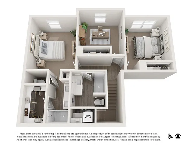 Floor plan Zaragoza - San Carlo I Townhomes