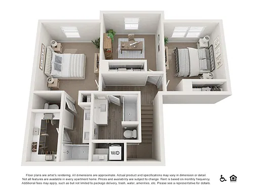 Floor plan Zaragoza - San Carlo I Townhomes
