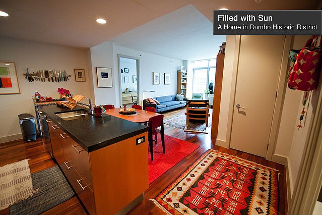 Living room and dining