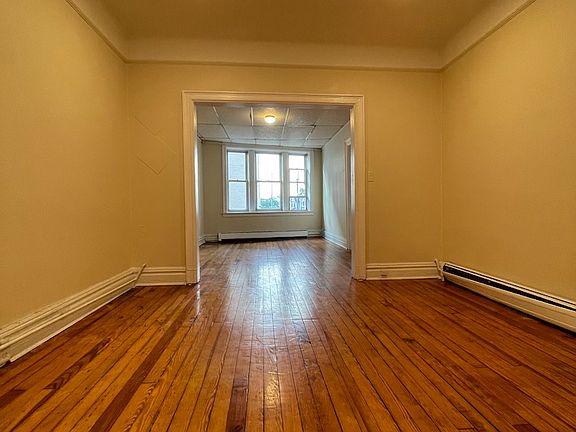 Huge living room from the apt door