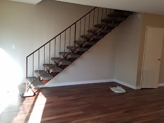 Living room and Stairs