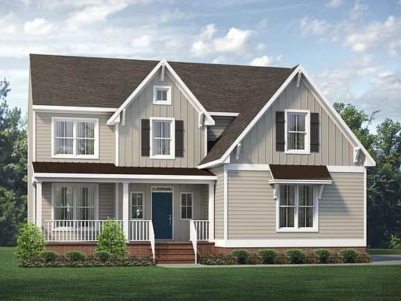 Waverly II A - Farmhouse FH Side Load Garage