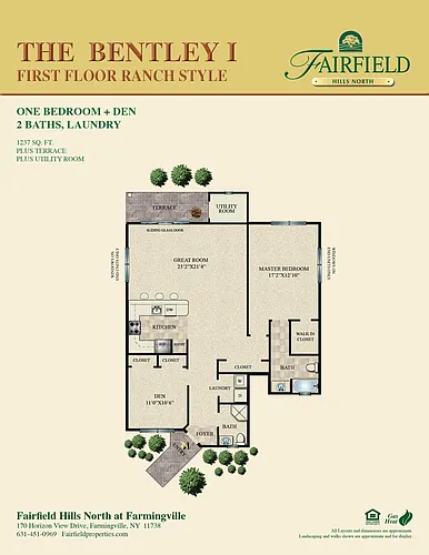 Floor plan The Bentley I