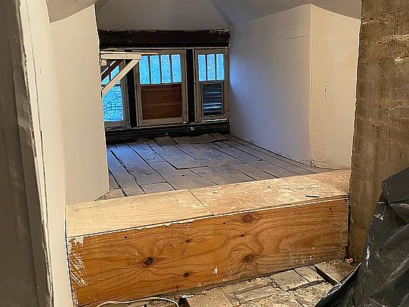 Attic for storage or finish 