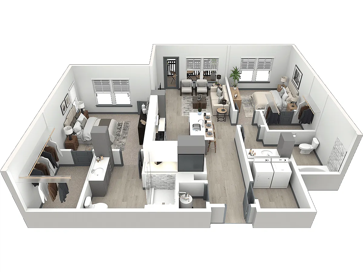 Floor plan The Lucy