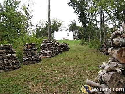 300 feet cleared ridge - many wood piles
