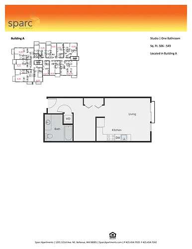 Floor plan A E