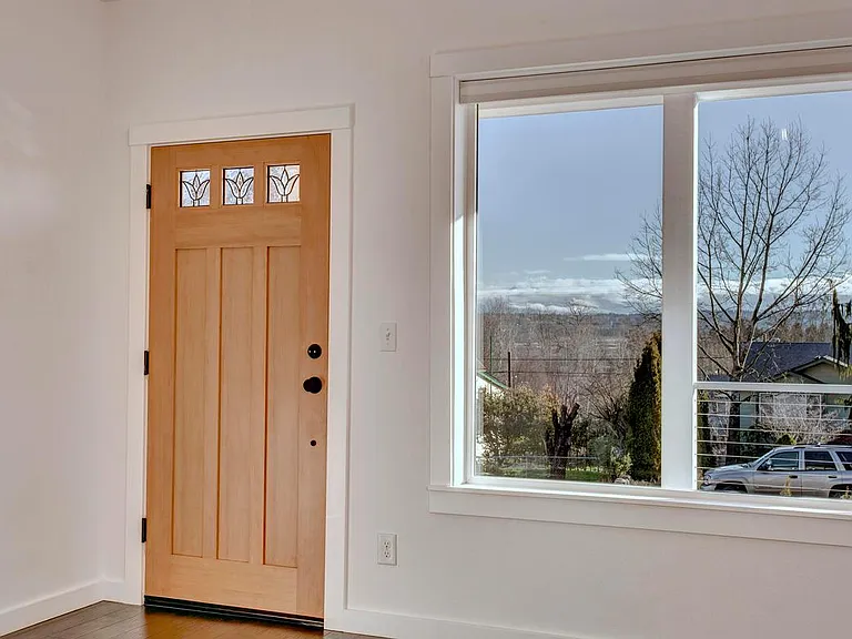 Front door/front window