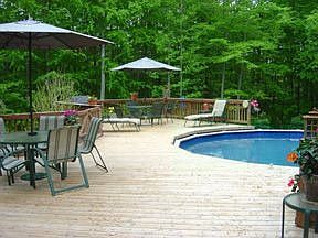 Cedar Deck and Pool