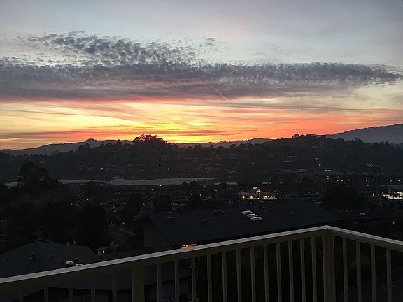Sunset view deck and LR