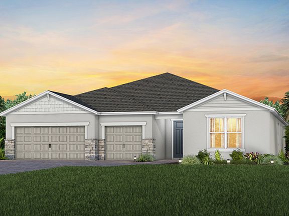 Exterior C1 with stone