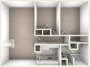Floor plan BL - West