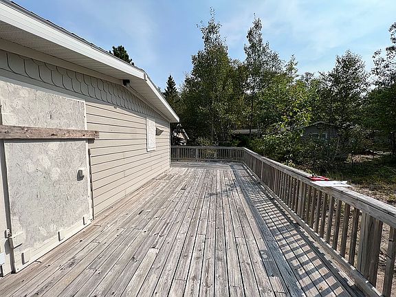 West side of cottage.