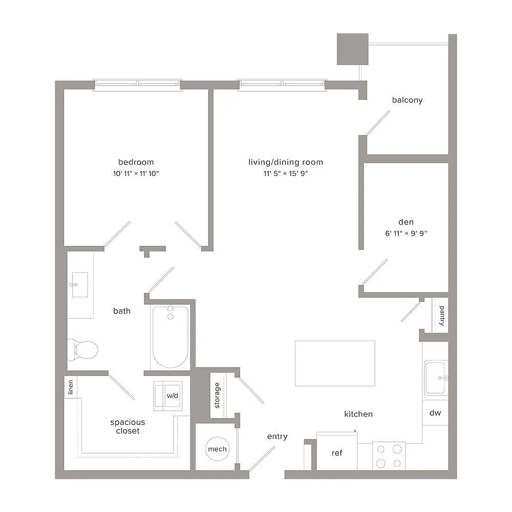 Floor plan A2 1/1