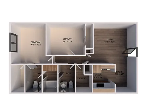 Floor plan B1