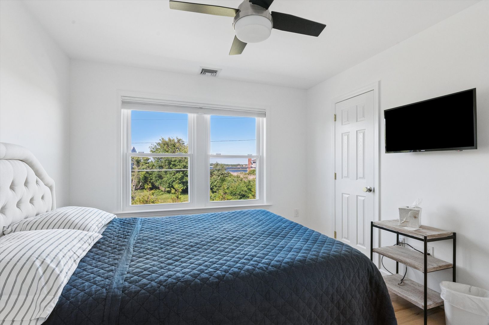 Bedroom 2 with lake views