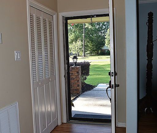 Coat closet/front entrance
