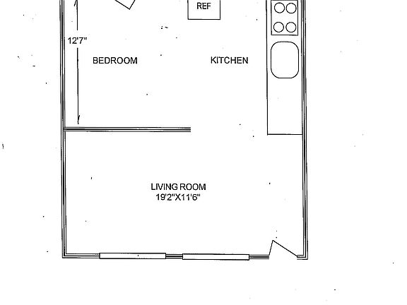 H Studio Floor Plan