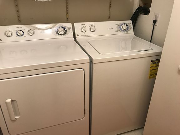 Full size washer & dryer
