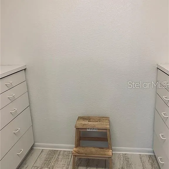 Master Walk In Closet with drawers