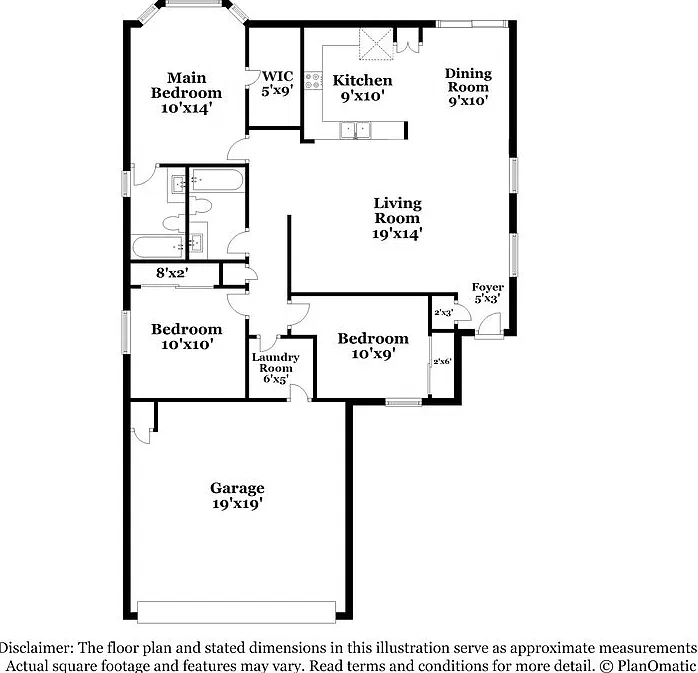 3 bed, 2.0 bath, 1183 sqft, $1,885 — Photo 2