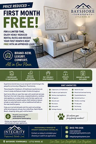 Floor plan Bayshore Townhomes - 230 B...