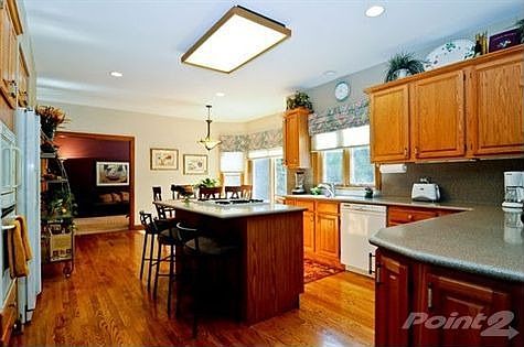 Spacious Kitchen open to Family Room