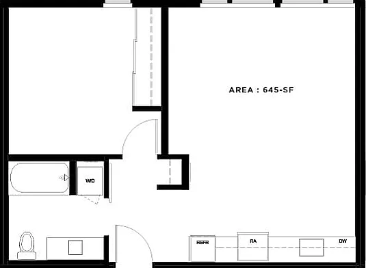 1 Bed, 1 Bath - Apt G 1 Bed, 1 Bath - Apt G