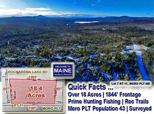 Lot 7 Maine 11 Route, Moro Plt, ME 04780