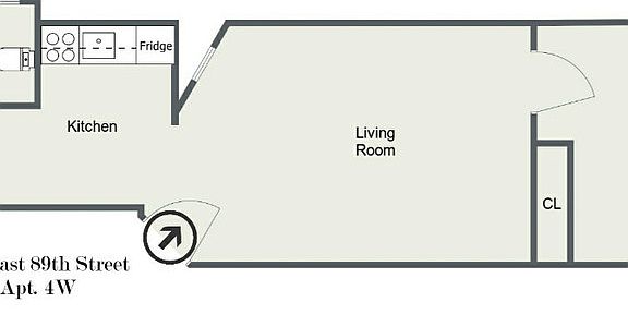 2nd image of 331 E 89th St APT 4W