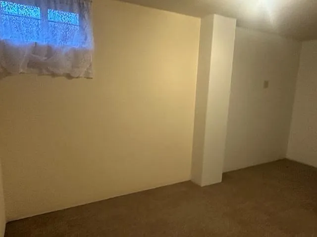 Basement bedroom