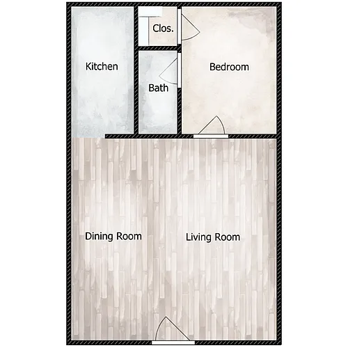 Floor plan The Kirby