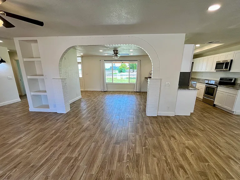 Living and Dining area, open to Kitchen