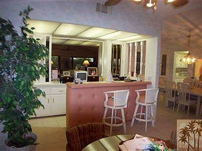 Bar off game table & dinning area