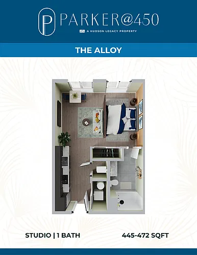 Floor plan Studio