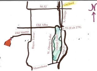 Old Stump Road & Box Elder Rd, Gaylord, MI 49735