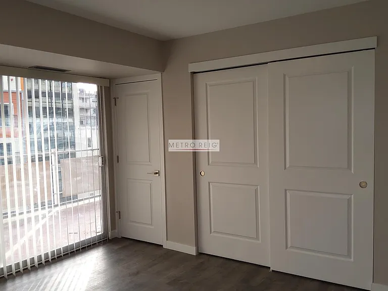 Master bedroom closets