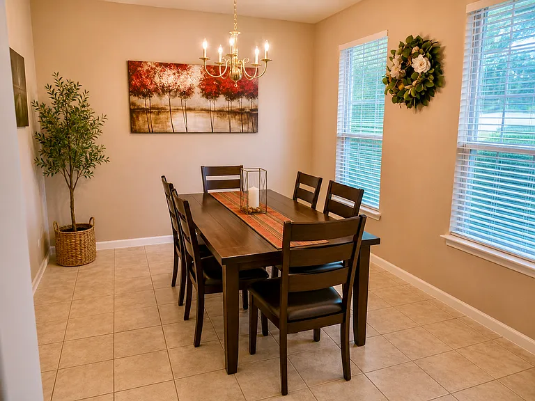 Front dining room