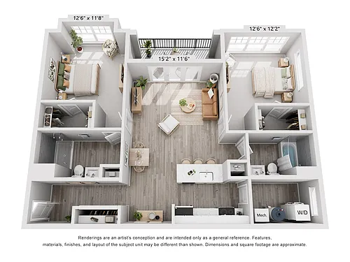 Floor plan The Columbus