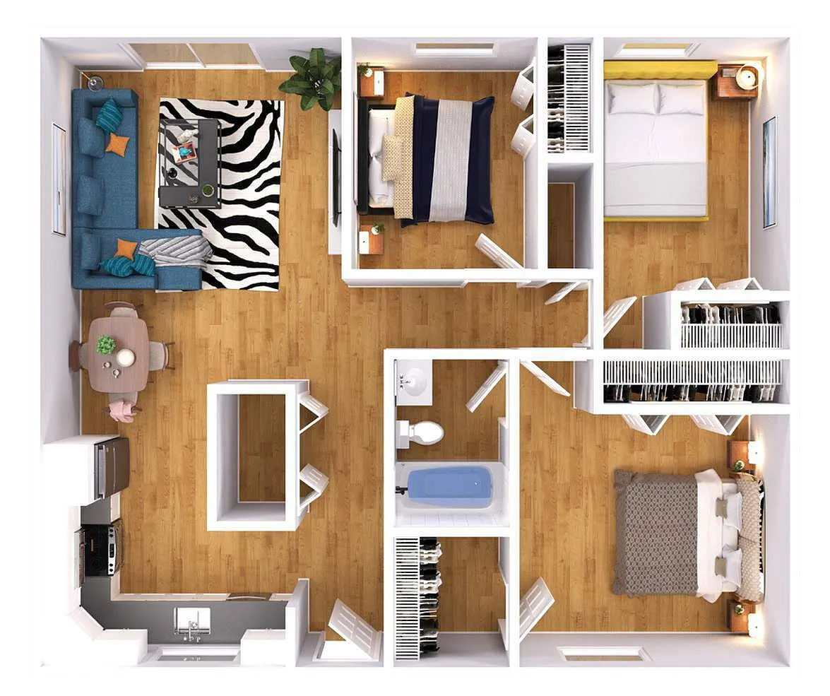 Floor plan The Cypress
